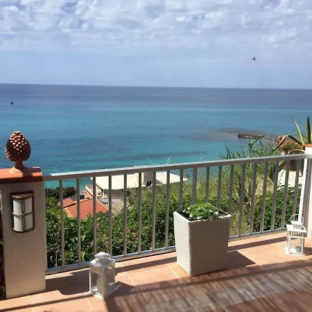Villa The Marinette Terrace Overlooking The Sea * Tropea