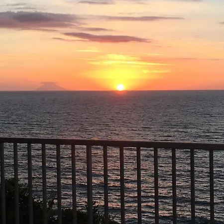 Villa The Marinette Terrace Overlooking The Sea Lejlighed Tropea